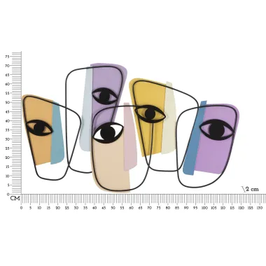 Panel ścienny EYES -A- 120x2x72 cm